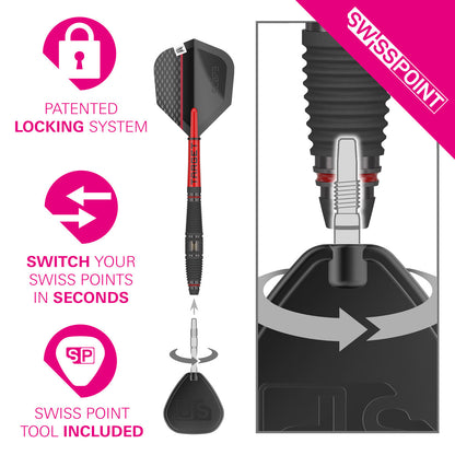 Scope 03 90% Tungsten Sp Steel Tip Darts By Target