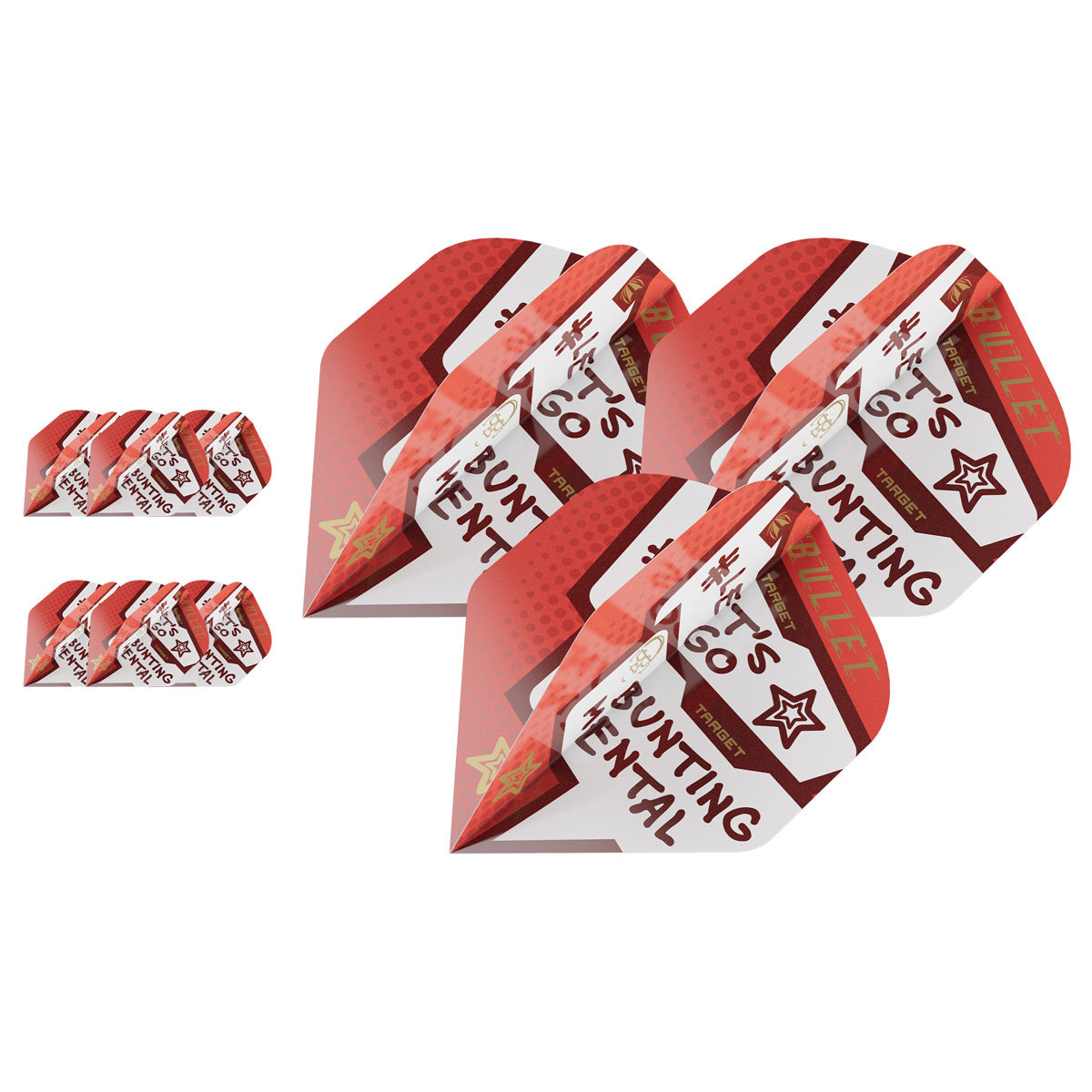 Stephen Bunting Pro Ultra Dart Flights X 3 Sets By Target