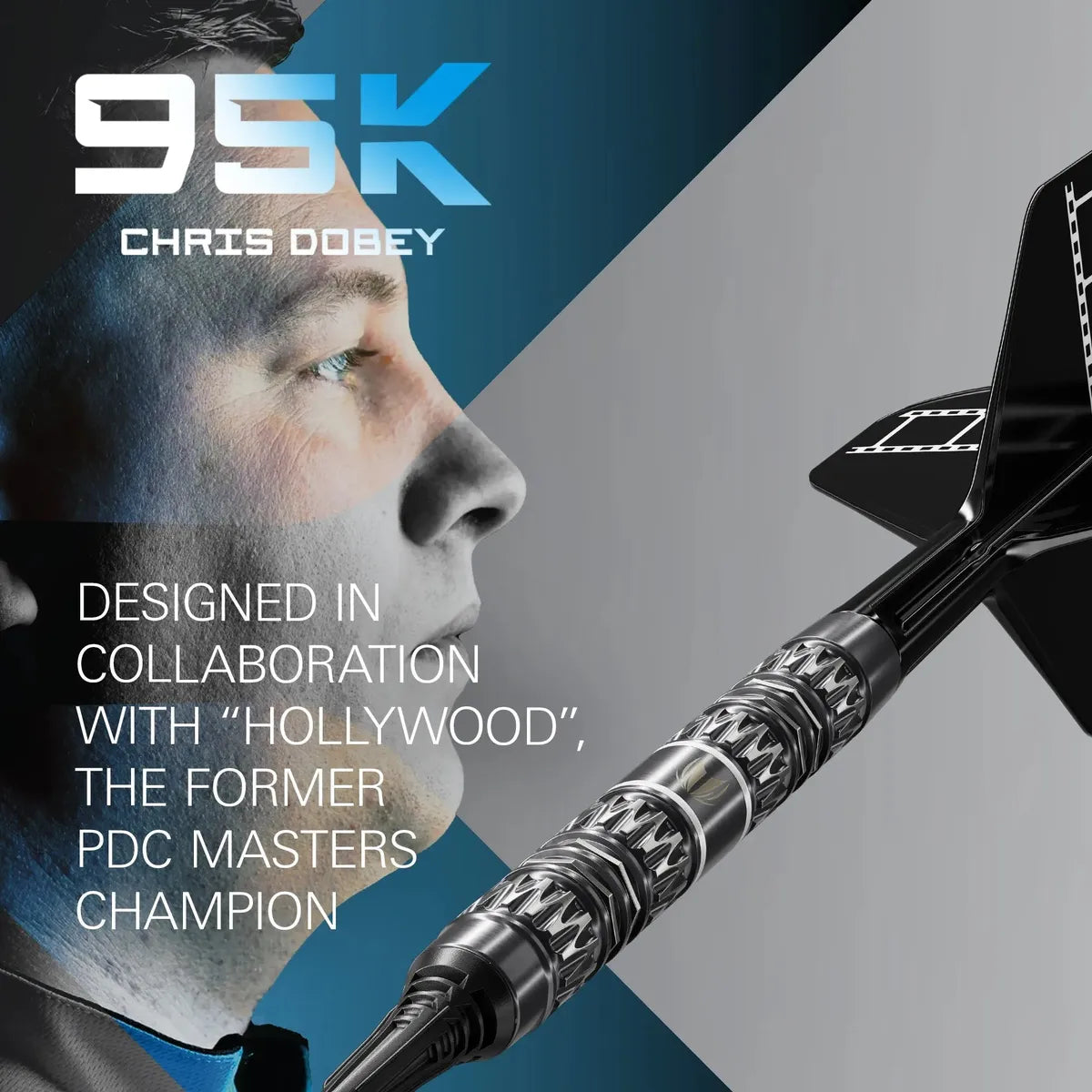 Target Chris Dobey 95K 95% Tungsten Sp Steel Tip Darts