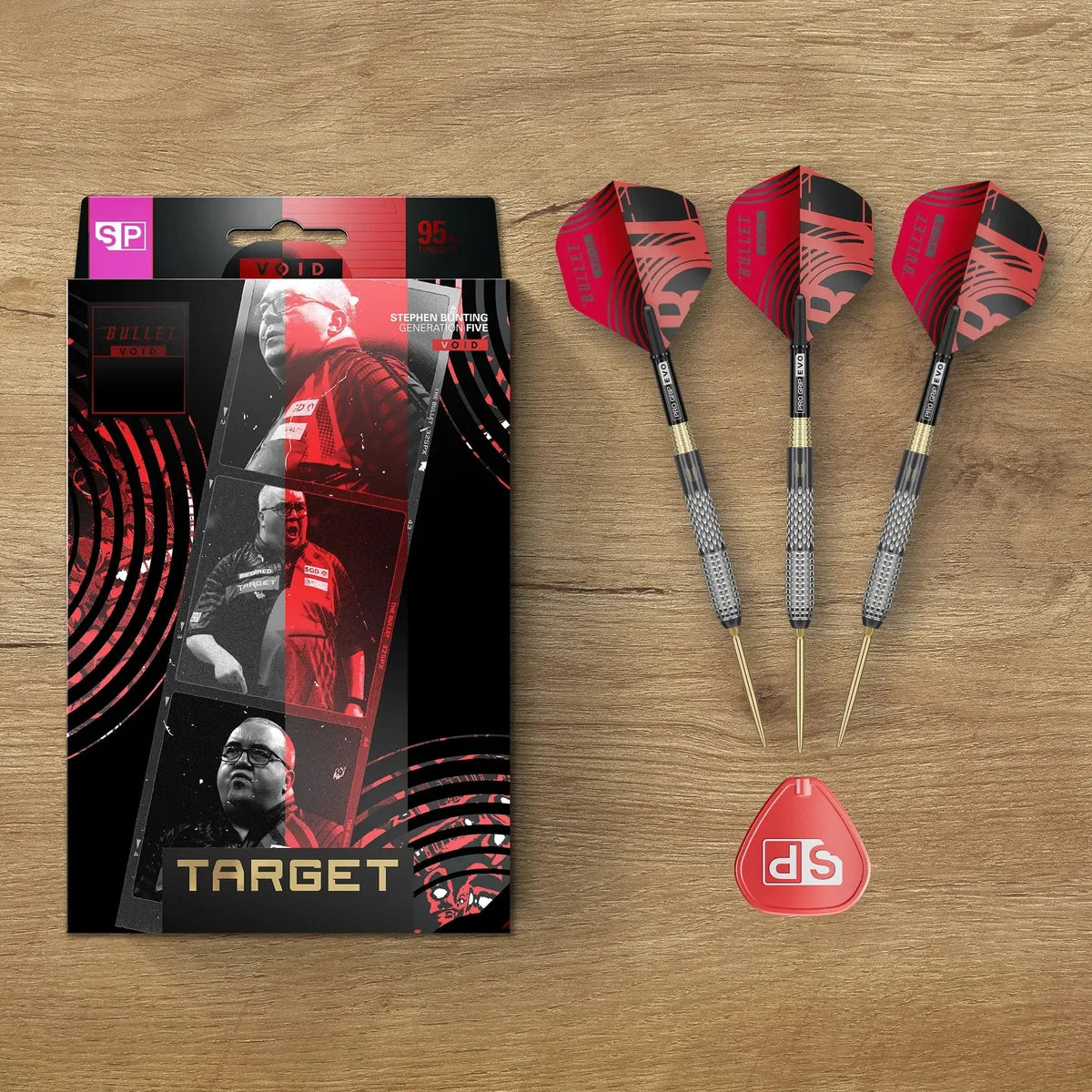 Target Stephen Bunting G5 Void 95% Tungsten Sp Steel Tip Darts