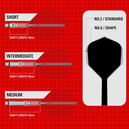 Target K-Shift No6 Integrated Flights & Shafts