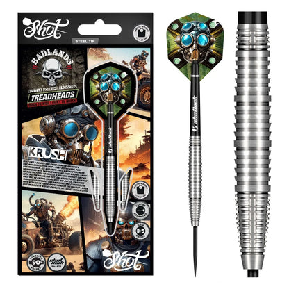 Shot Badlands Krush 90% Tungsten Steel Tip Darts