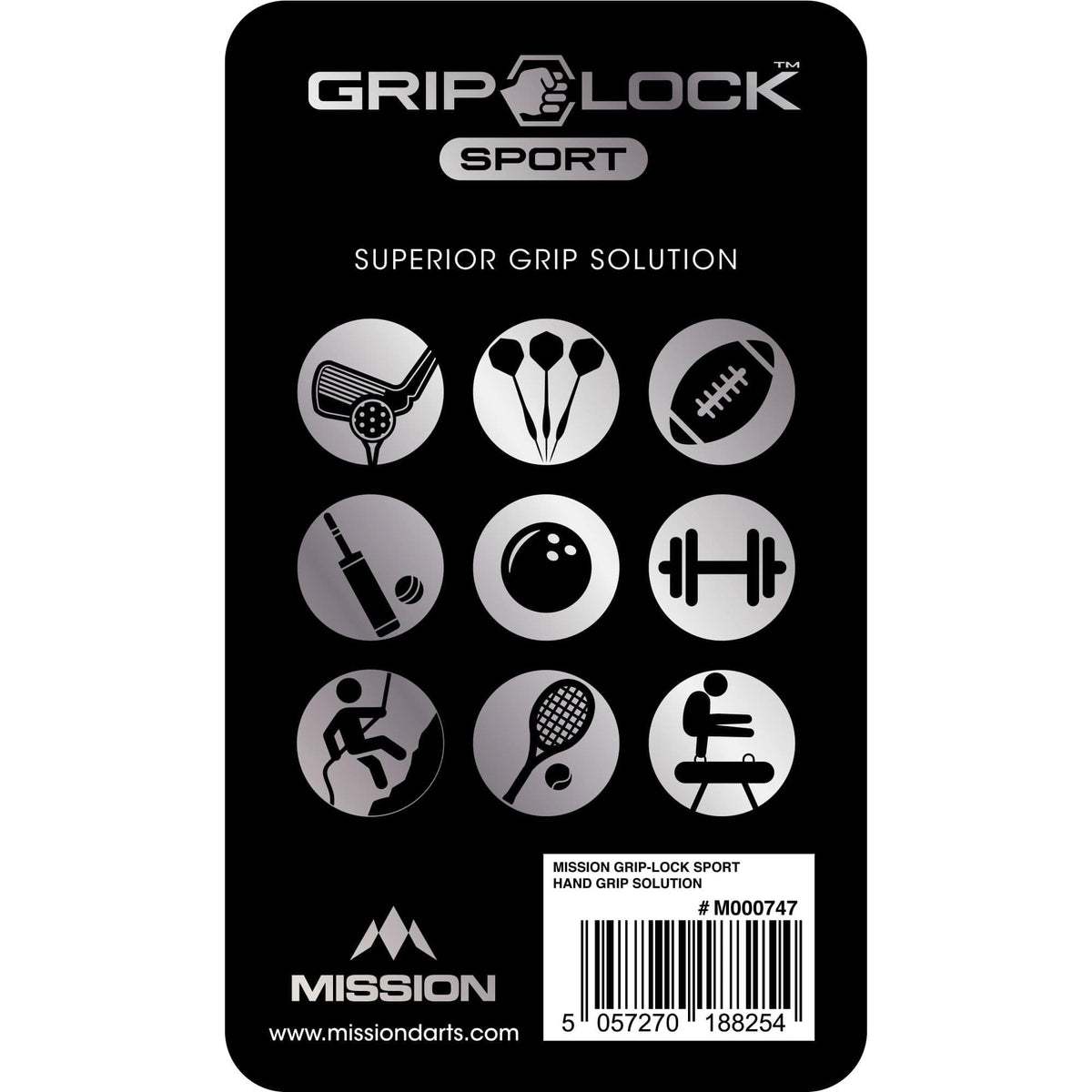 Mission Griplock Sport Hand Liquid For Extra Grip Control