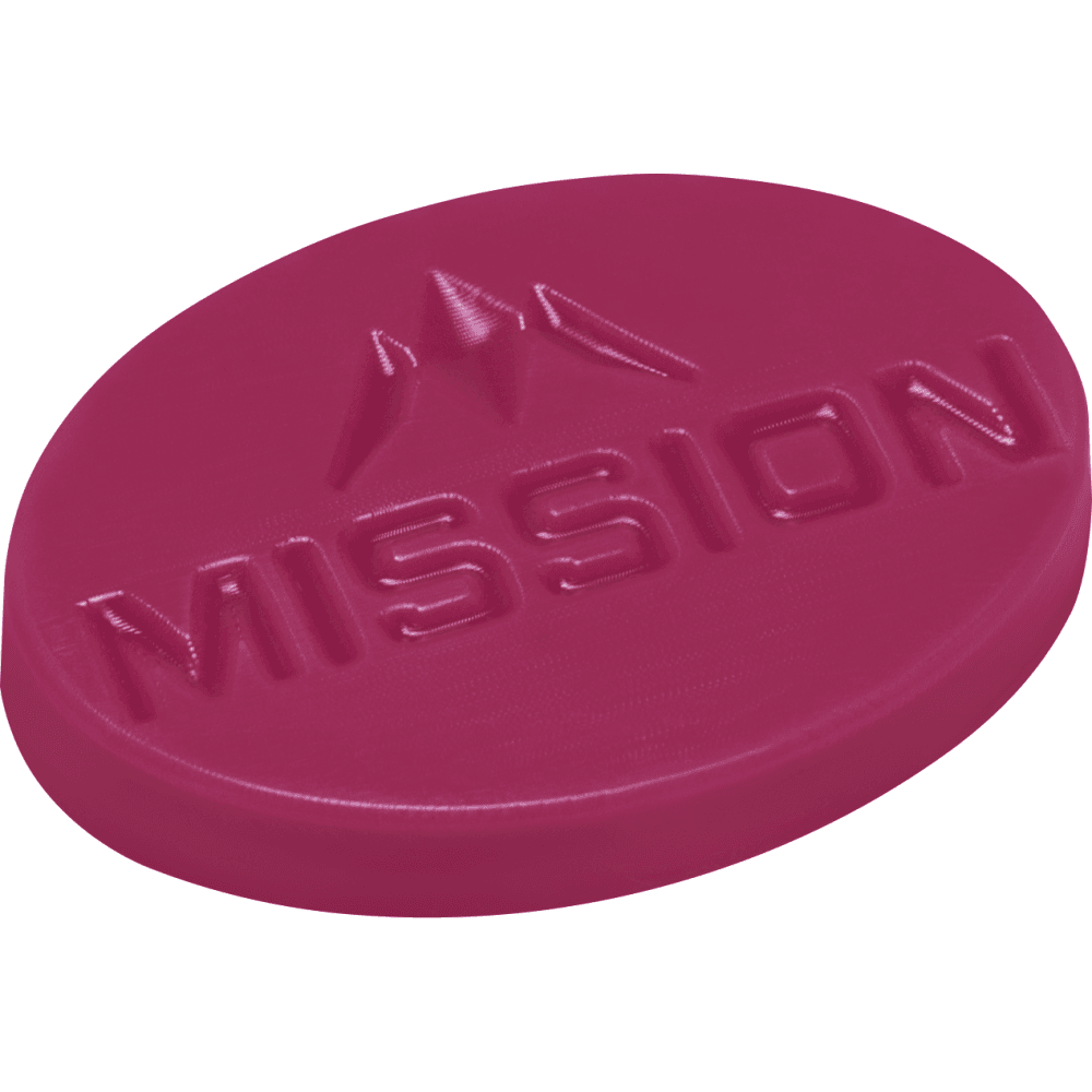 Mission Grip Wax With Logo Scented - 7Mm Red