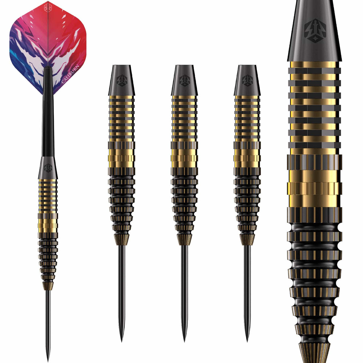 Caliburn Combo Darts Steel Tip - Brass - C3 -