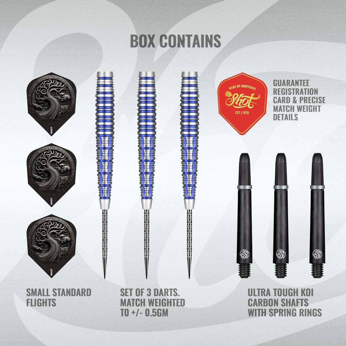 Celt Toranos 90% Tungsten Steel Tip Darts By Shot