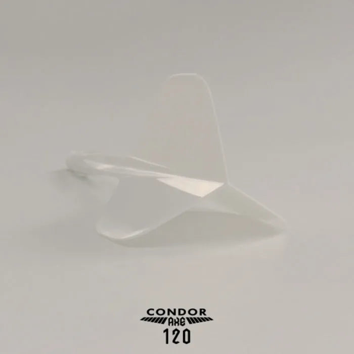 Condor Axe 120 Dart Flights - Standard - Clear Purple