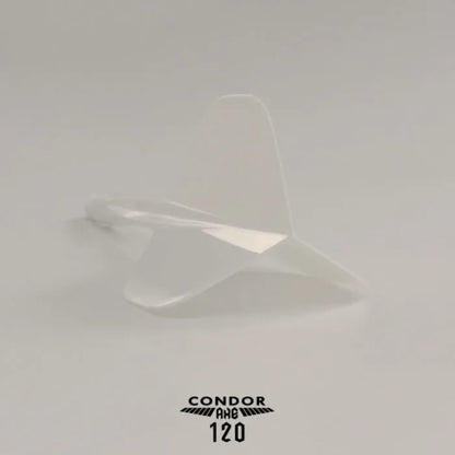 Condor Axe 120 Dart Flights - Standard - Clear Purple
