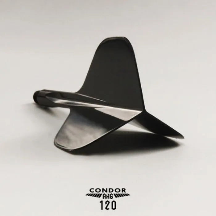 Condor Axe 120 Dart Flights - Standard - Clear Purple