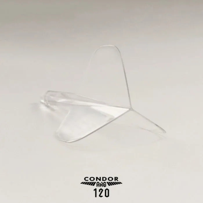 Condor Axe 120 Dart Flights - Standard - Clear Purple