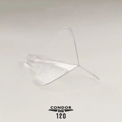 Condor Axe 120 Dart Flights - Standard - Clear Purple