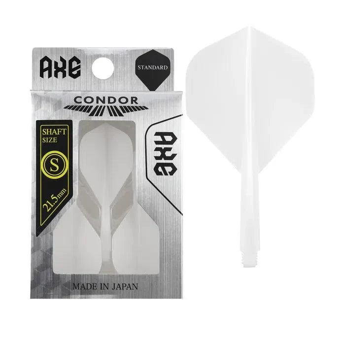Condor Axe Dart Flights - Standard - White
