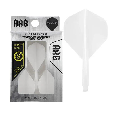 Condor Axe Dart Flights - Standard - White
