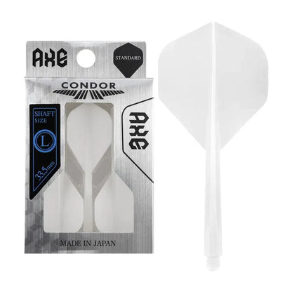 Condor Axe Dart Flights - Standard - White