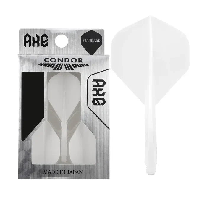 Condor Axe Dart Flights - Standard - White