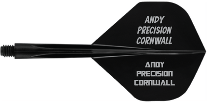 Condor Axe Metallic Dart Flights - Std-Medium Yelloe