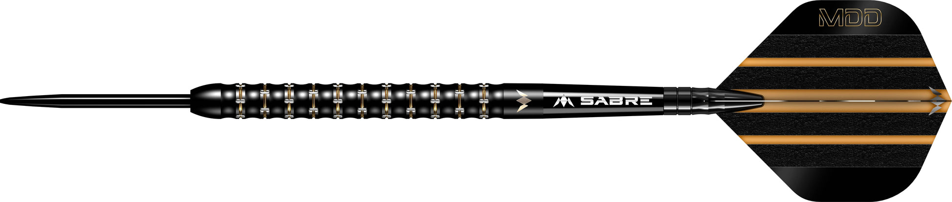 Mission Mike De Decker Darts - Steel Tip - 95% Tungsten - Black & Gold Pvd