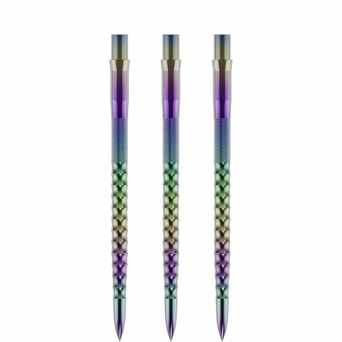 Mission Caliburn Replaceable Dart Points - Ripple - Coral 32 Mm