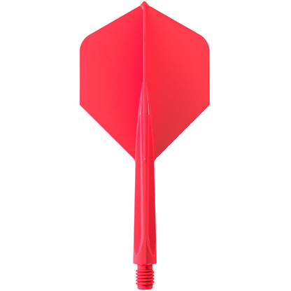 Forge Red All-In-One Dart Flights By Unicorn