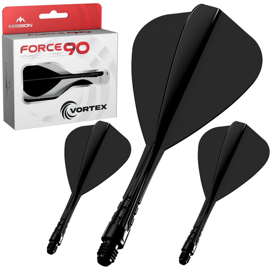 Force 90 Vortex Kite Black