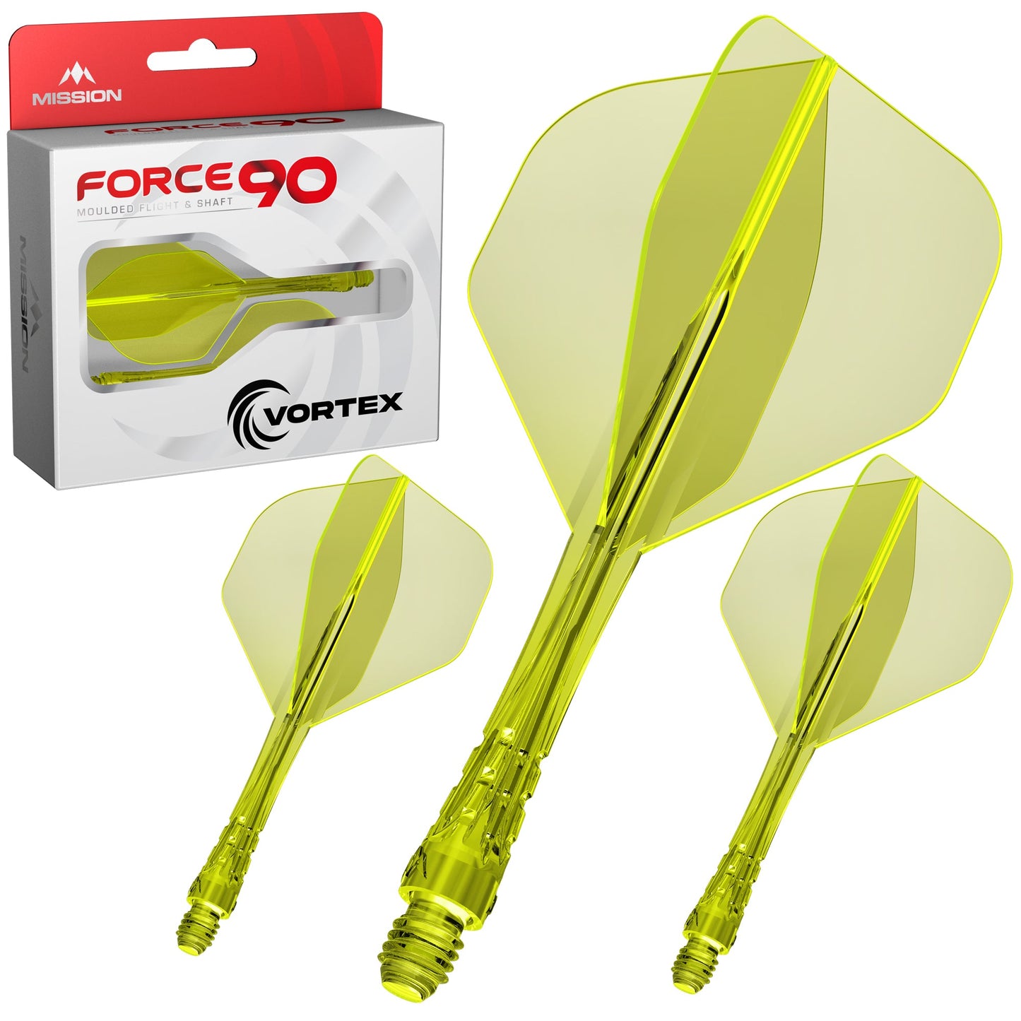 Mission Force 90 Vortex No2 Neon Yellow Tweenie
