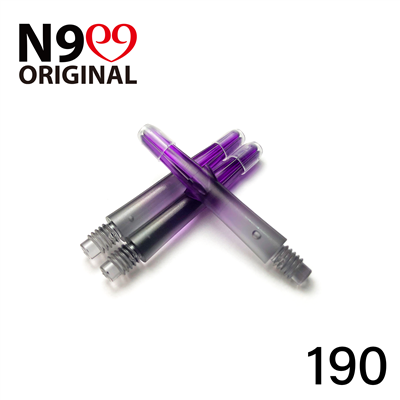 N9 Gradient Clear Black L-SHaft Purple 190