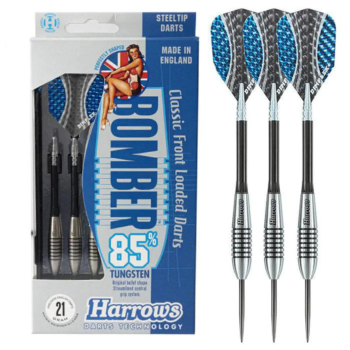 Harrows Bomber 85% Tungsten Steel Tip Darts
