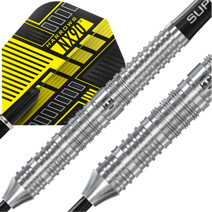 Nx90 Parallel 90% Tungsten Steel Tip Darts By Harrows