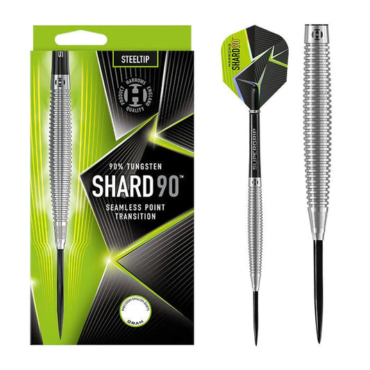 Shard 90% Tungsten Steel Tip Darts By Harrows
