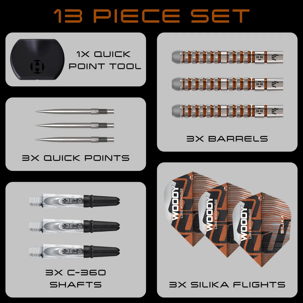 Luke Woodhouse Series 3 piece set