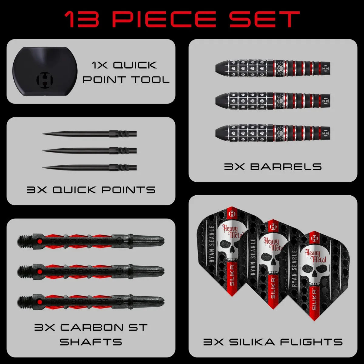 Harrows Ryan Searle Series 3 piece set
