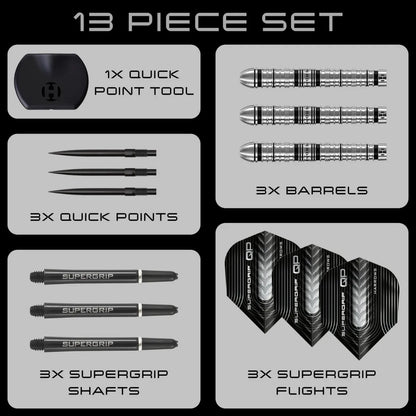 Harrows Supergrip Tapered piece set