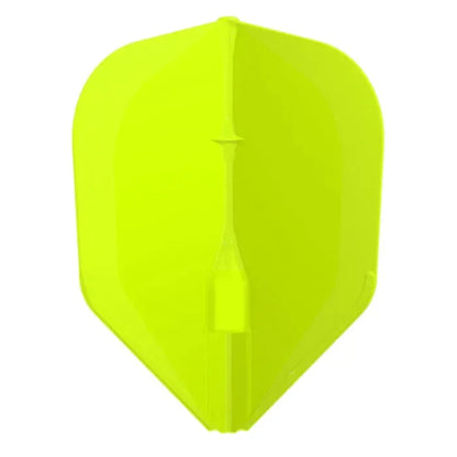 L-Style - Ez L-Flights - Integrated Champagne Ring - L3 Small Standard - Neon Yellow