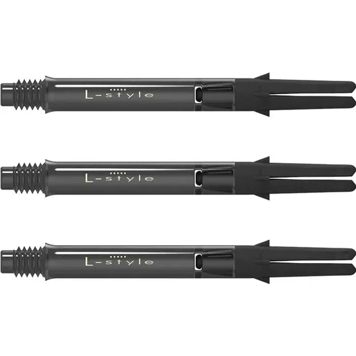 L-Style - L-Shafts - Straight - Silent Spin - Carbon - Clear Black