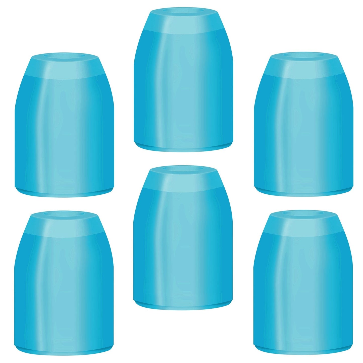 L-Style Standard Champagne Rings (Pack of 6)