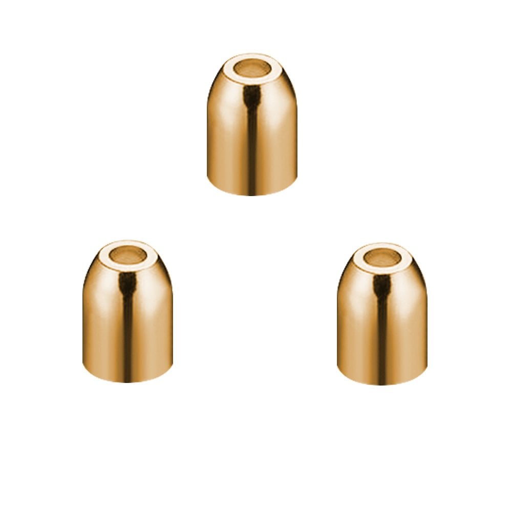 L-Style Premium Metal Champagne Rings (Pack of 3)