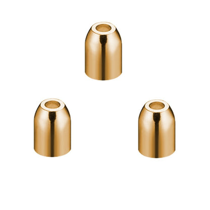 L-Style Premium Metal Champagne Rings (Pack of 3)
