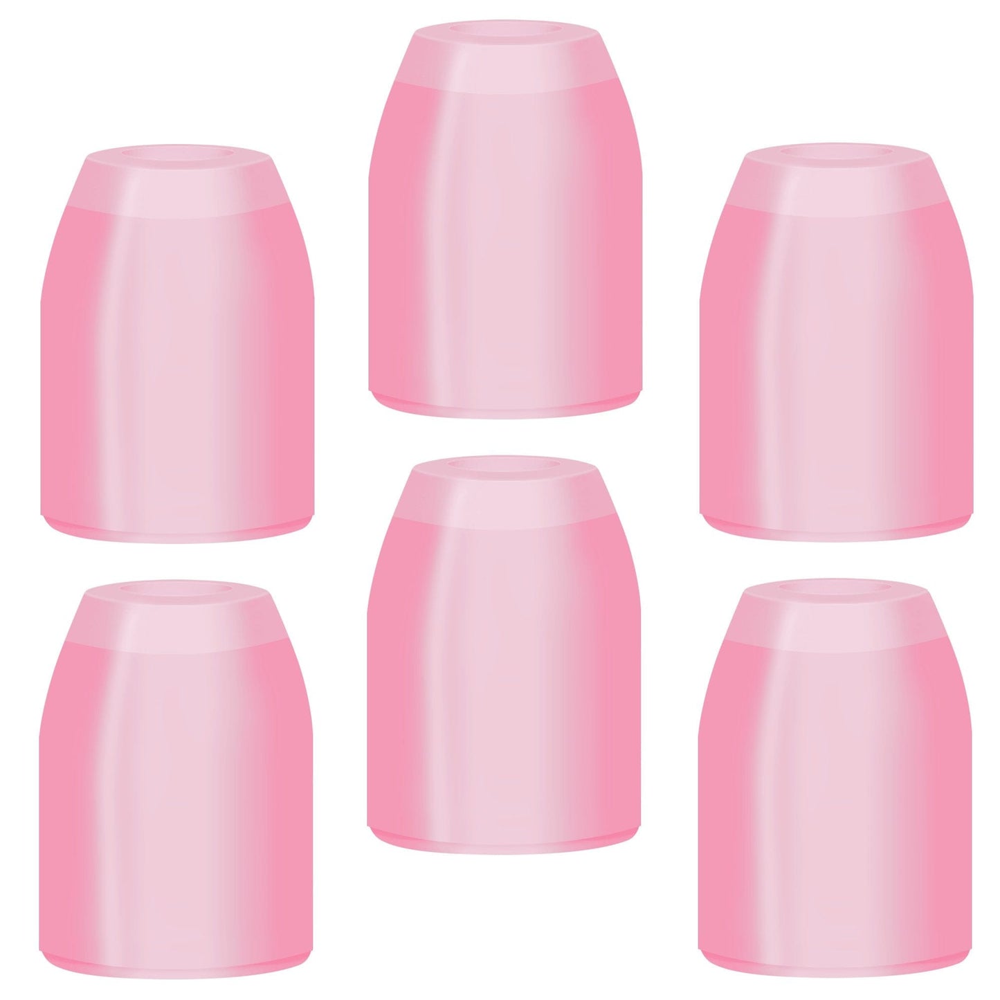 L-Style Standard Champagne Rings (Pack of 6)