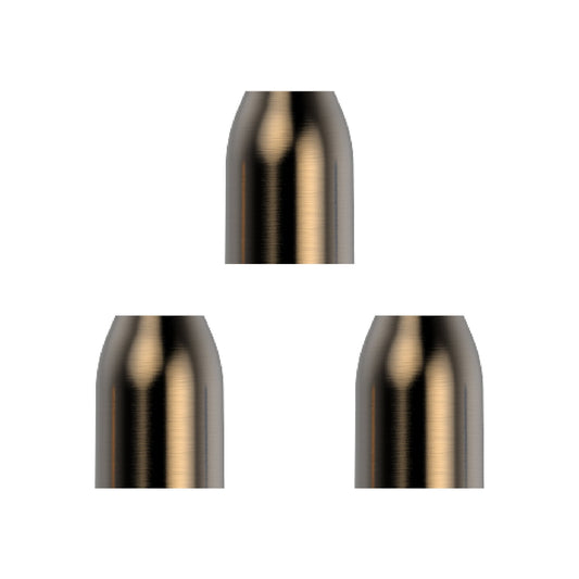 L-Style Metal Champagne Rings - Back Balance