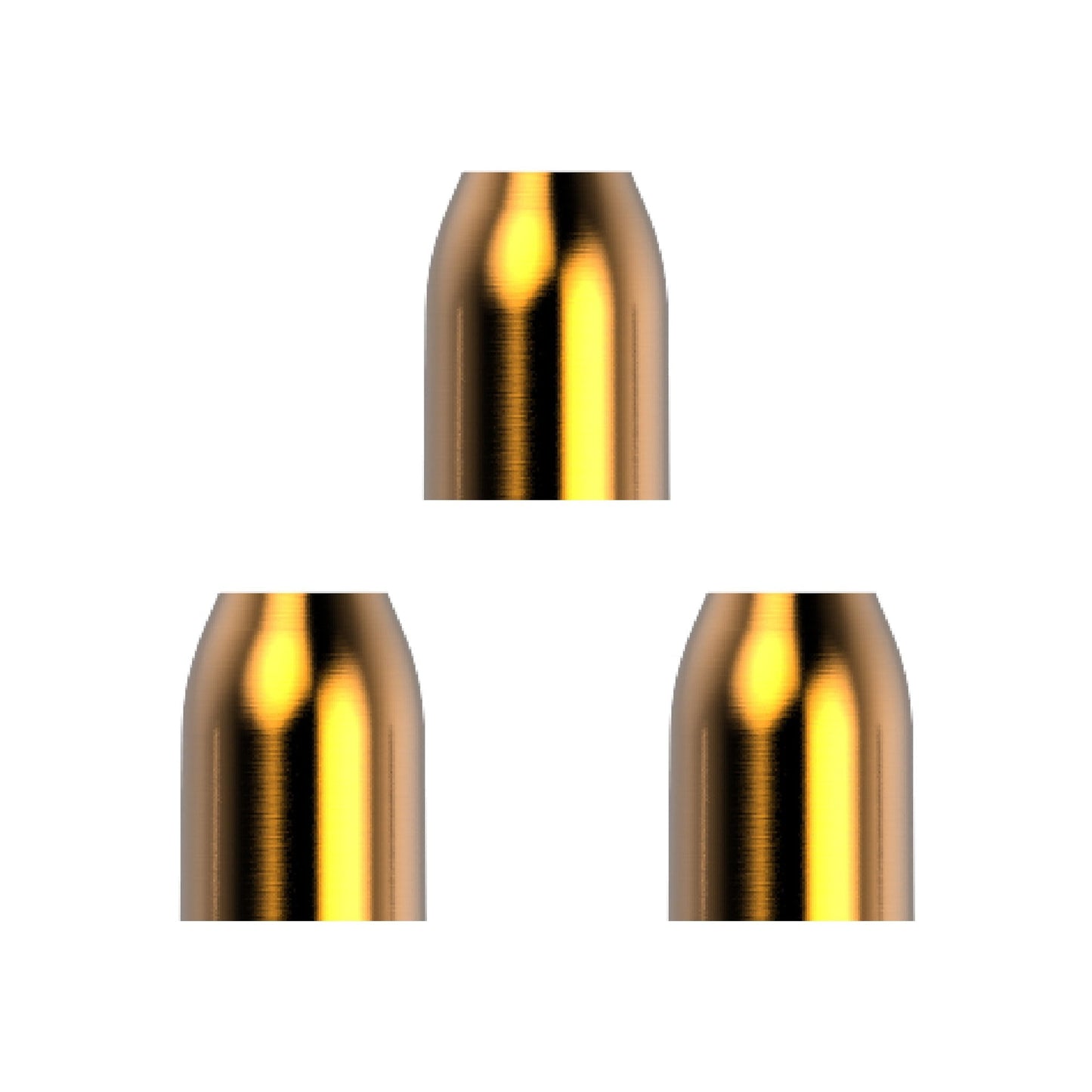 L-Style Metal Champagne Rings - Back Balance