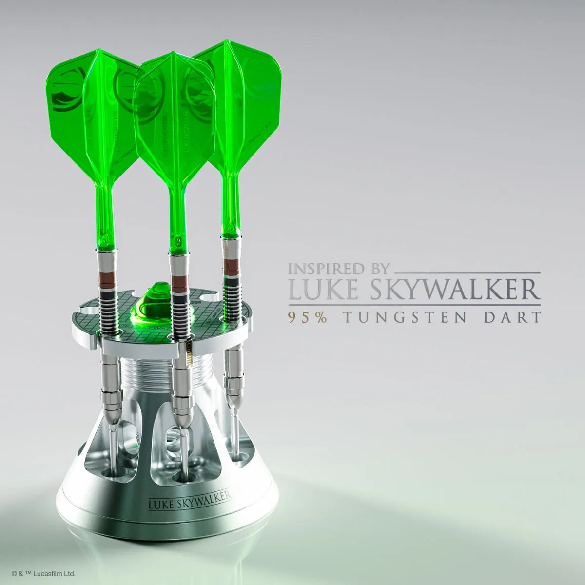 Star Wars™ | Target Luke Skywalker “Jedi Knight” Lightsaber First Edition 95% Tungsten Steel Tip Darts