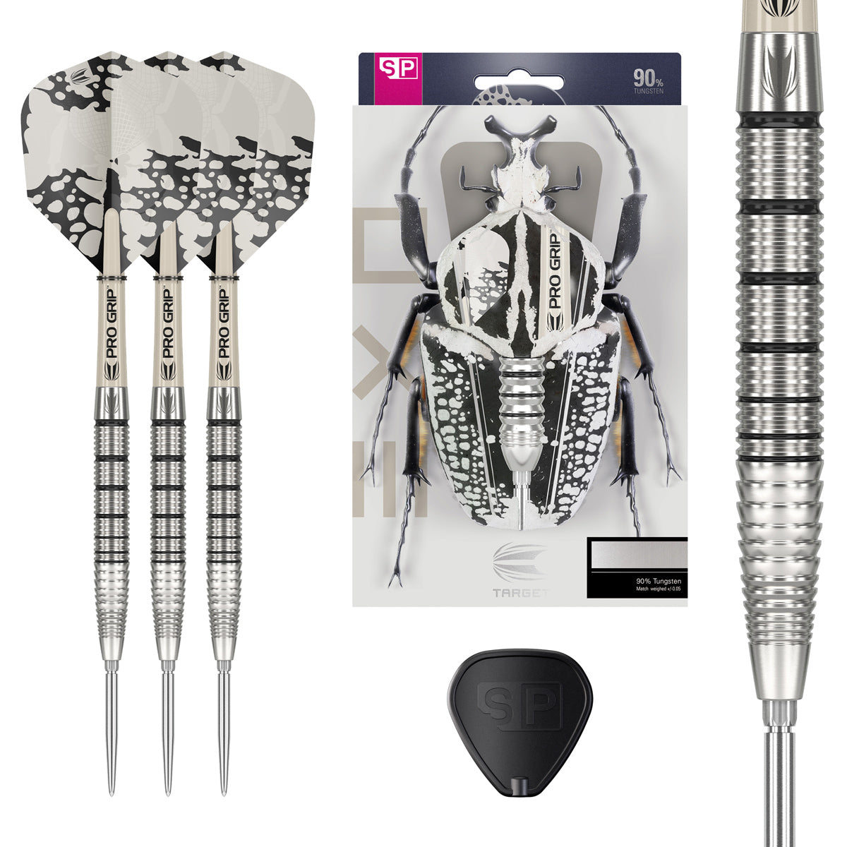 Exo 02 90% Tungsten Sp Steel Tip Darts By Target