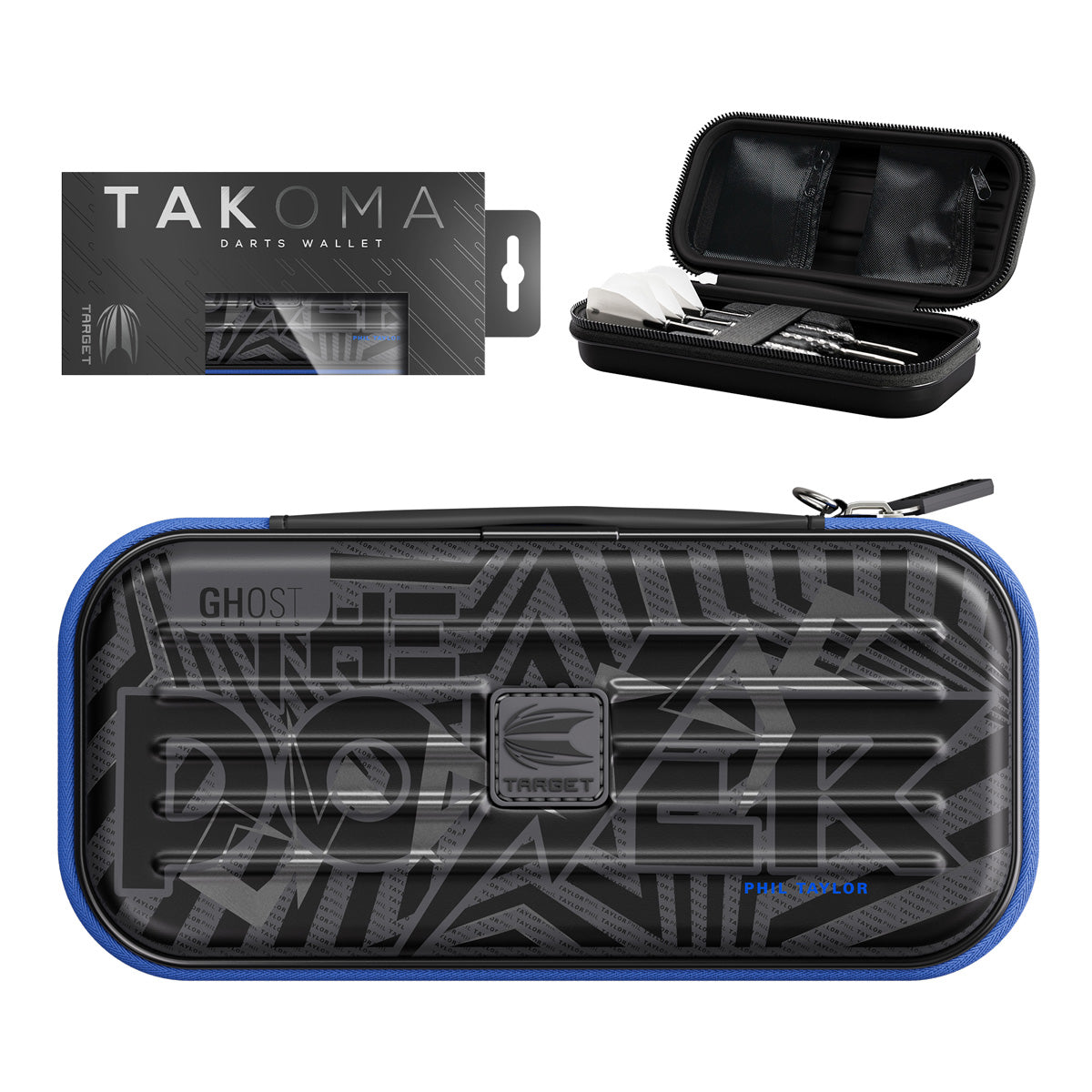 Target Phil Taylor Takoma Ghost Dart Case