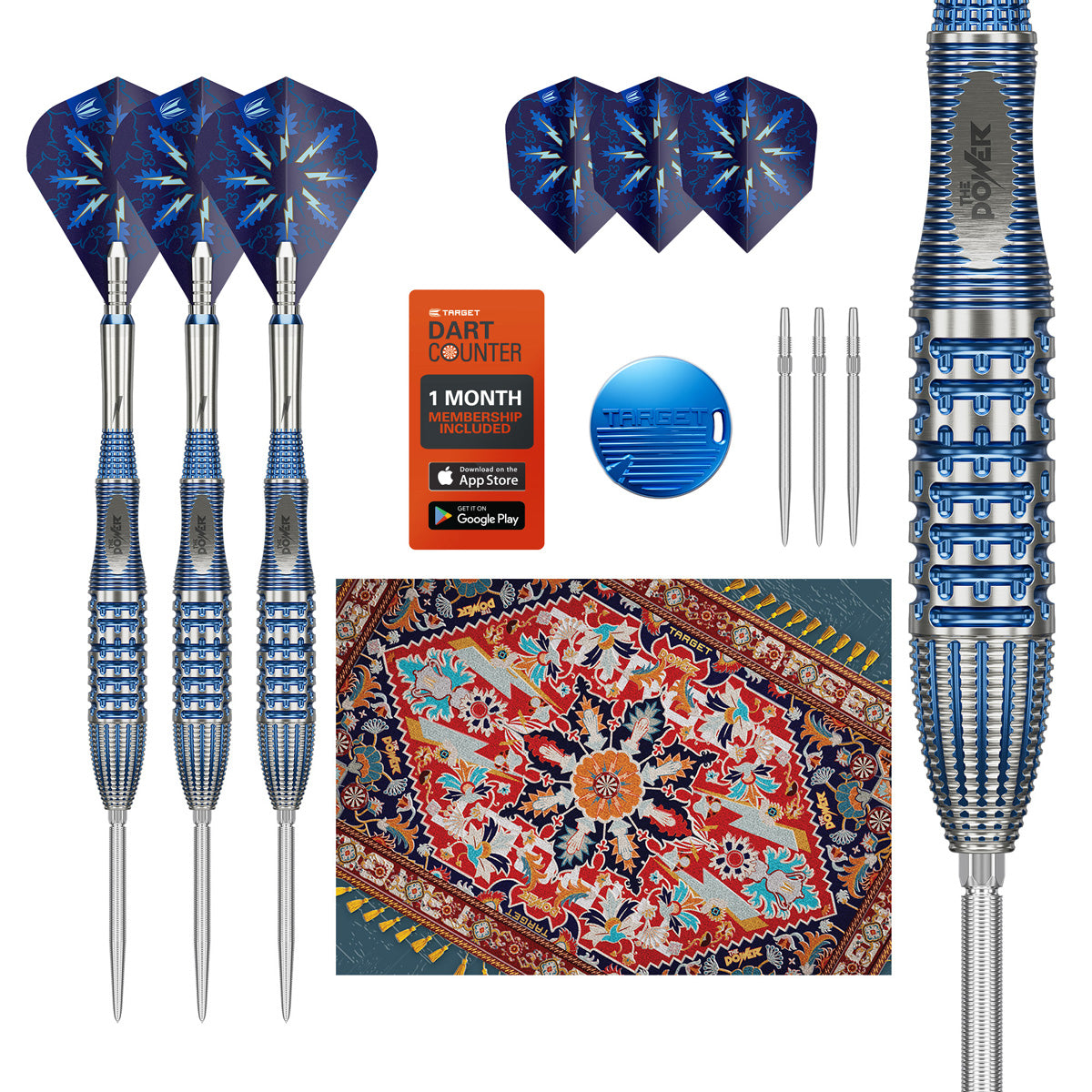 Phil Taylor Power Gx2 Sp Steel Tip Darts 2025