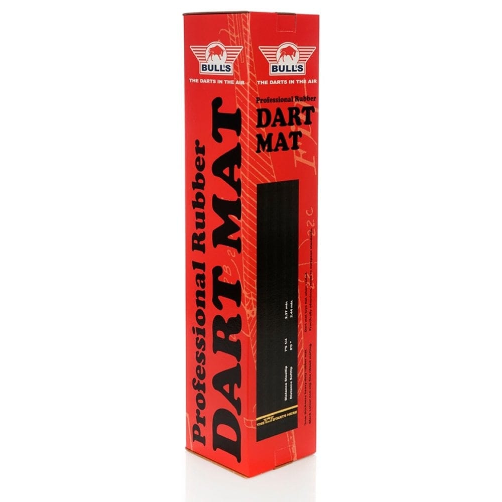 Darts Mat Bulls Heavy Duty Rubber 300Cm X 60Cm - With Built In Oche