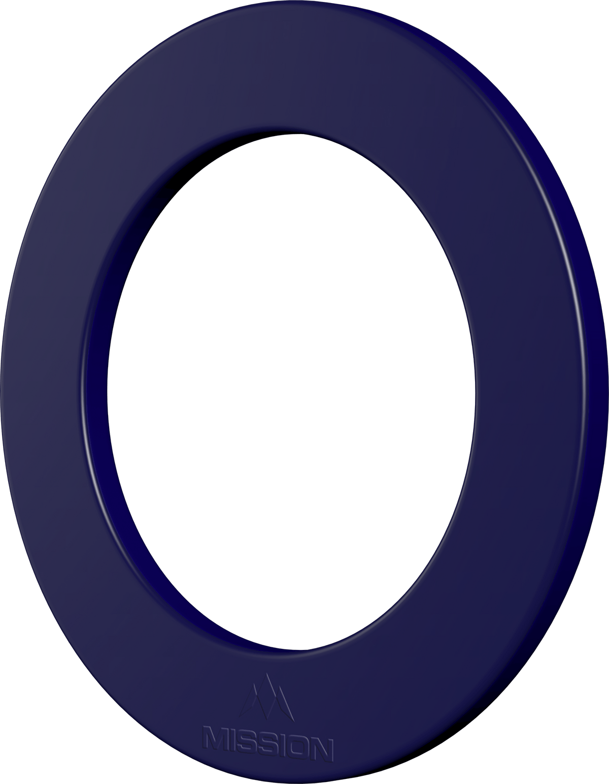 Mission Dartboard Surround - Heavy Duty - Embossed Logo Blue