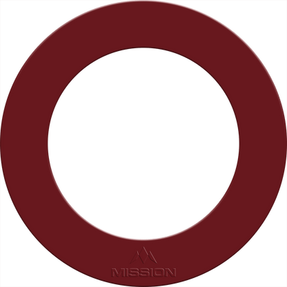 Mission Dartboard Surround - Heavy Duty - Embossed Logo Gold