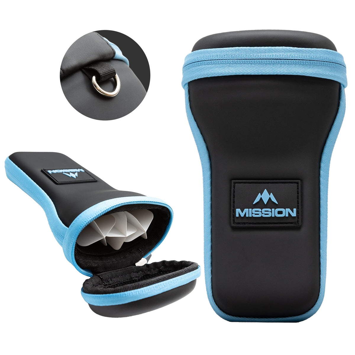 Mission Kapsule Darts Case Eva Drop-In Case Grey
