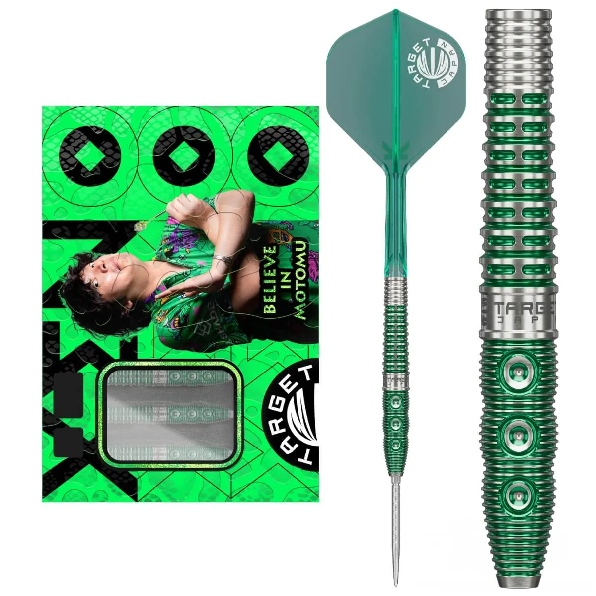 Target Japan Motomu Sakai Xeno G1 90% Tungsten Swiss Point Steel Tip Darts