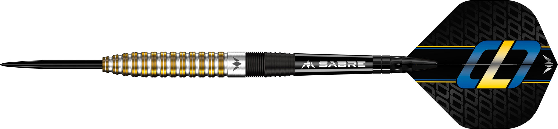 Mission Oskar Lukasiak Darts - Steel Tip - 95% Tungsten - Black & Gold Pvd